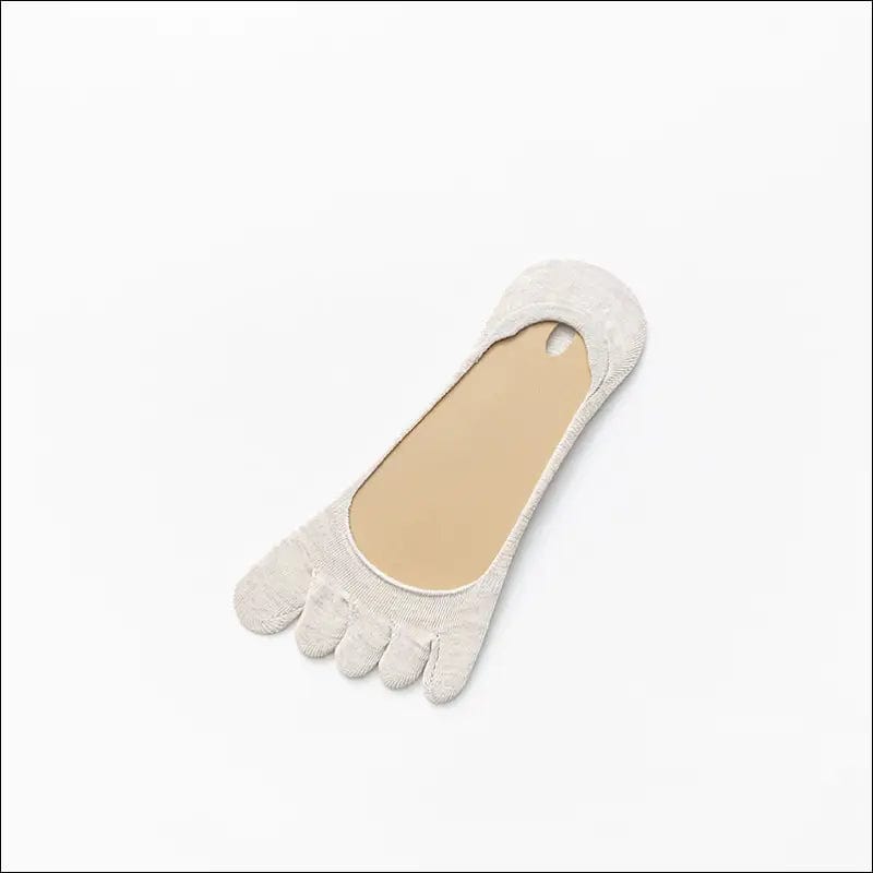 Surrounded five finger socks women’s summer thin toe silica