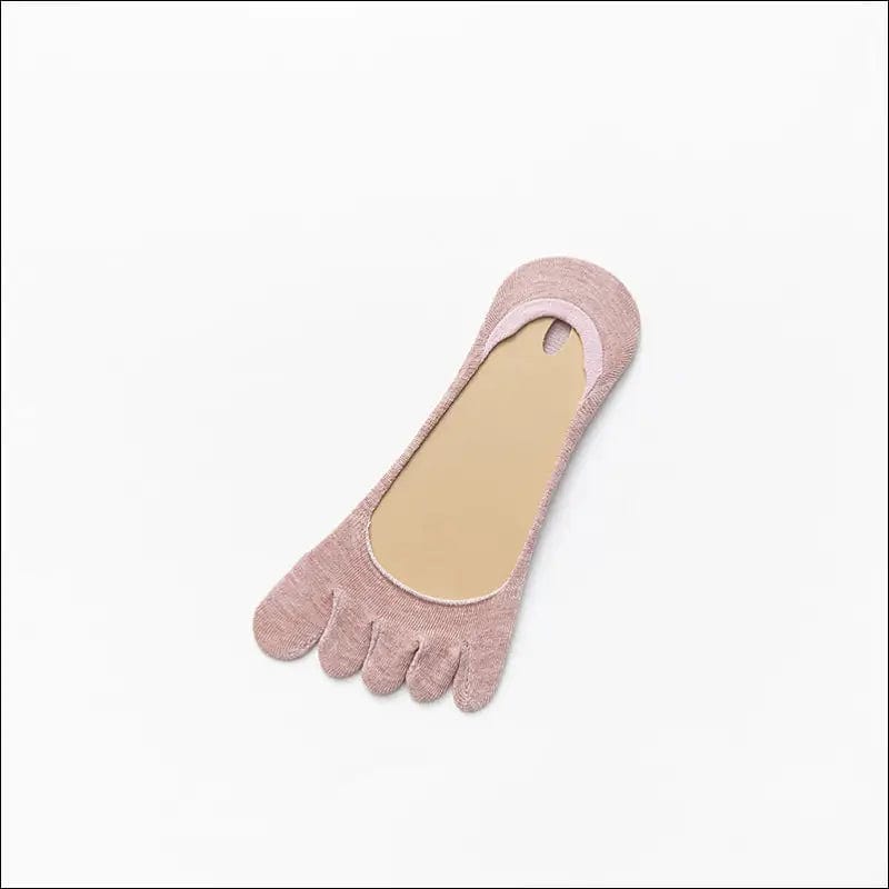 Surrounded five finger socks women’s summer thin toe silica