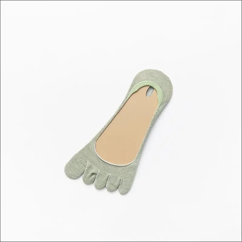 Surrounded five finger socks women’s summer thin toe silica