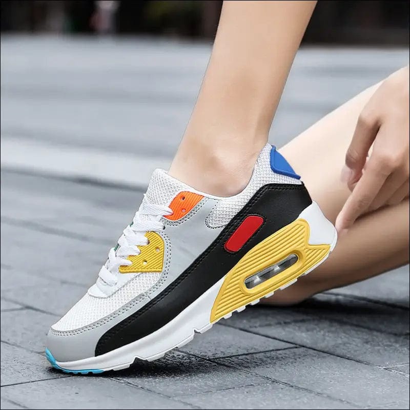 Sxclaee Air Cushion Men Casual Shoes Breathable Comfortable