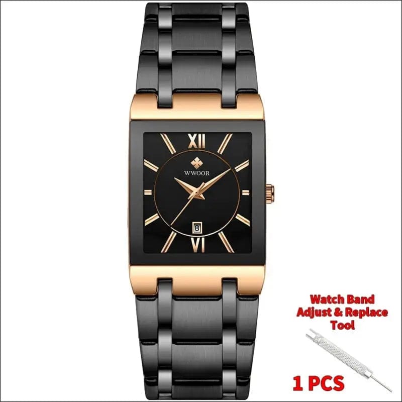 The CEO Men’s Quartz’s Wristwatch - rose black no box /
