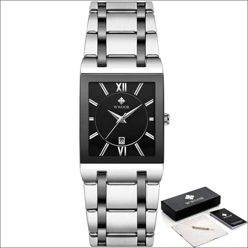 The CEO Men’s Quartz’s Wristwatch - white black / China -