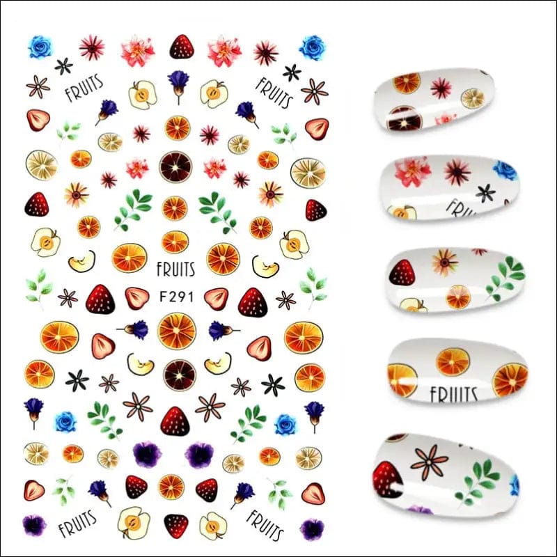 The New 3D Nail Sticker Cool English Letter stickers for