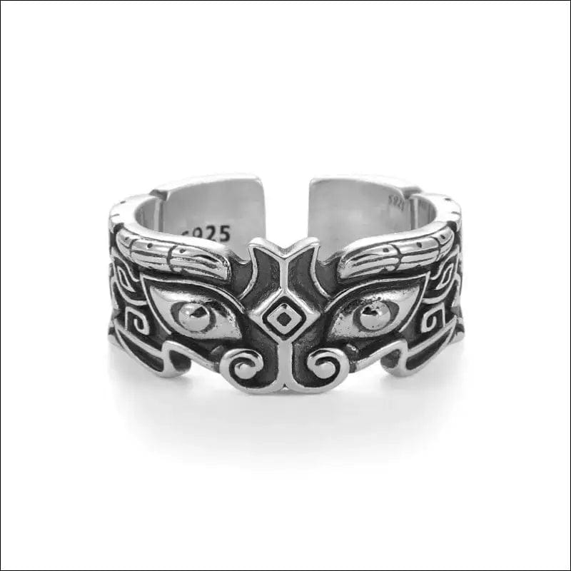 The new ancient gods ring male domineering retro lucky Nafu