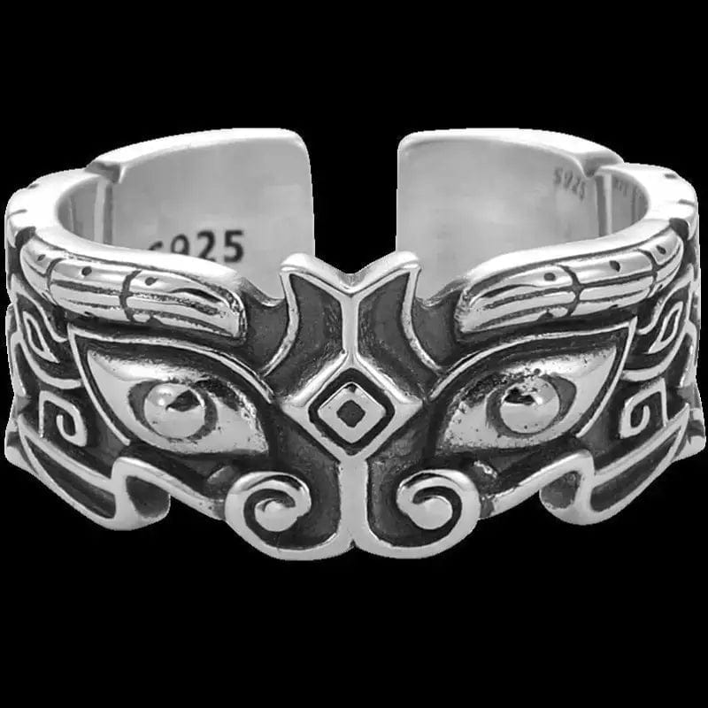 The new ancient gods ring male domineering retro lucky Nafu
