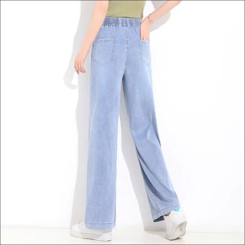 Tianshi wide leg pants female summer 2021 high waist loose