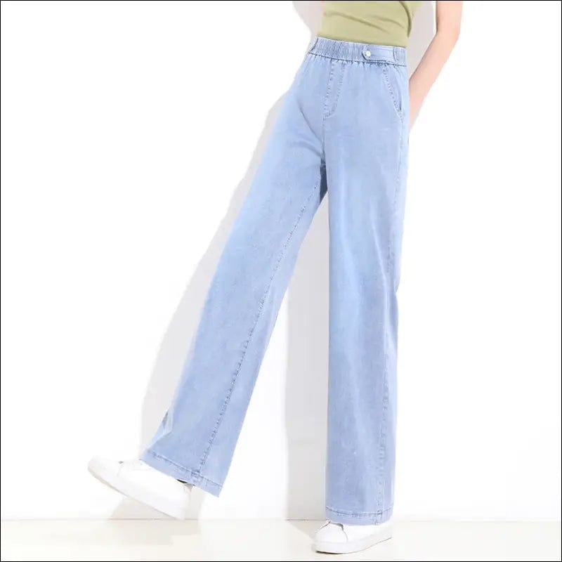 Tianshi wide leg pants female summer 2021 high waist loose