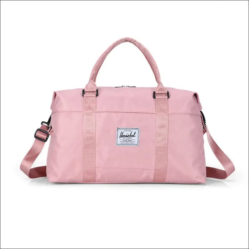 Travel bag female folding storage fitness Oxford cloth row