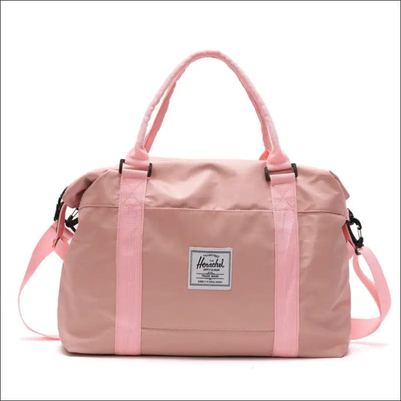 Travel bag female folding storage fitness Oxford cloth row