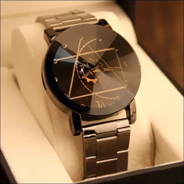 Unisex Luxury Analog Watch - 32499255-men-black BROKER SHOP