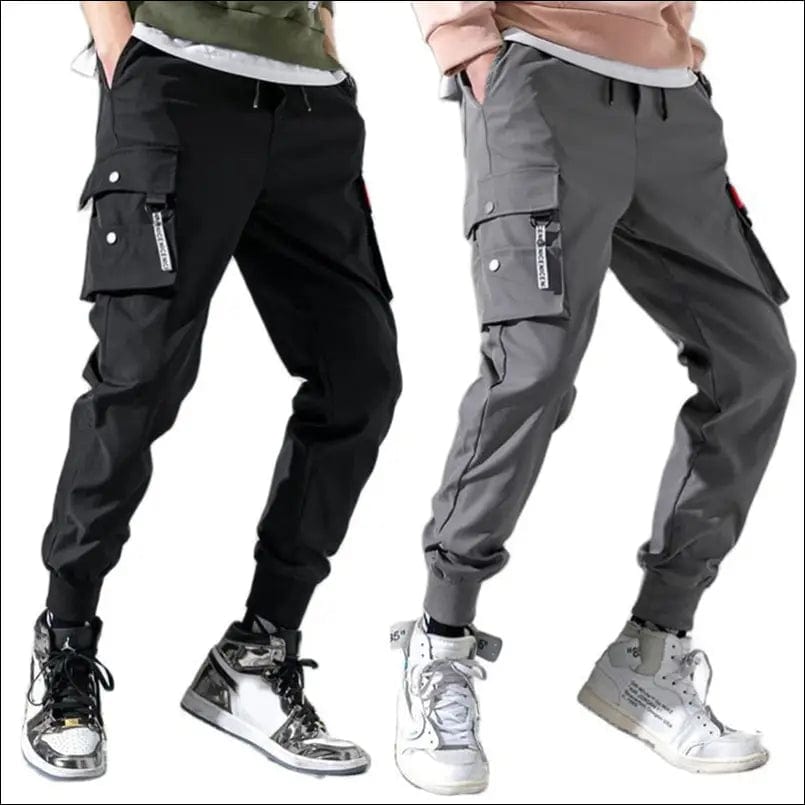 Unisex Women Men Cargo Pants Male Joggers Spring Summer