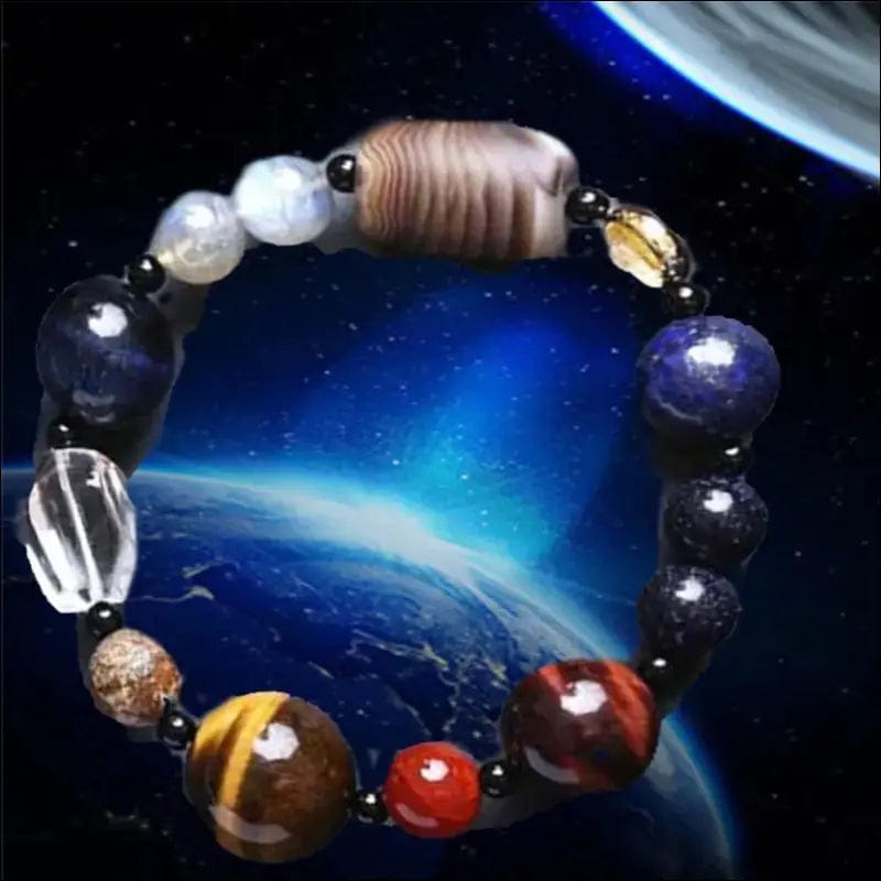 Universe Galaxy Star Bracelet 8 Planets Astronomical Solar