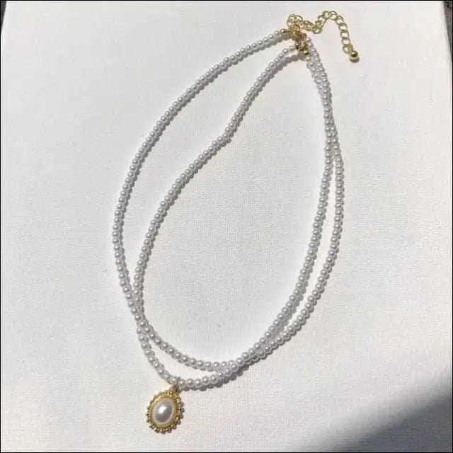 Vintage Beach Pearl Beaded Necklaces - 3 - 87753518-3 BROKER