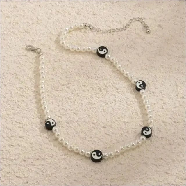 Vintage Beach Pearl Beaded Necklaces - 9 - 87753518-9 BROKER