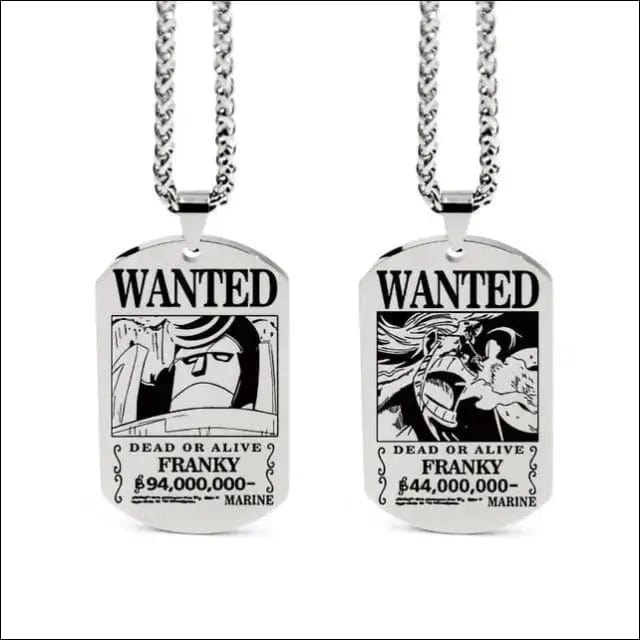 Wanted Necklace - Franky / Silver - 94318707-franky-silver