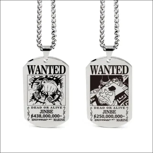 Wanted Necklace - Jinbe / Silver - 94318707-jinbe-silver