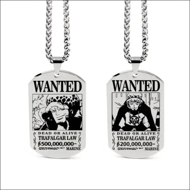 Wanted Necklace - Law / Silver - 94318707-law-silver BROKER