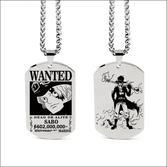 Wanted Necklace - Sabo / Silver - 94318707-sabo-silver