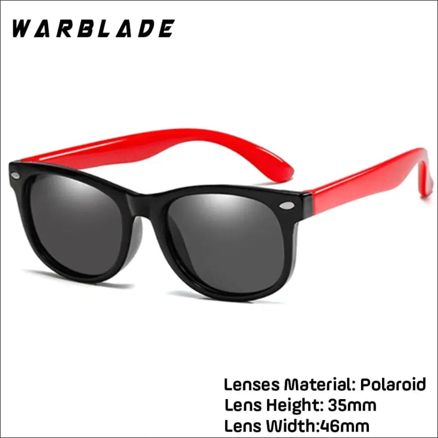 WarBlade New Kids Polarized Sunglasses TR90 Boys Girls Sun