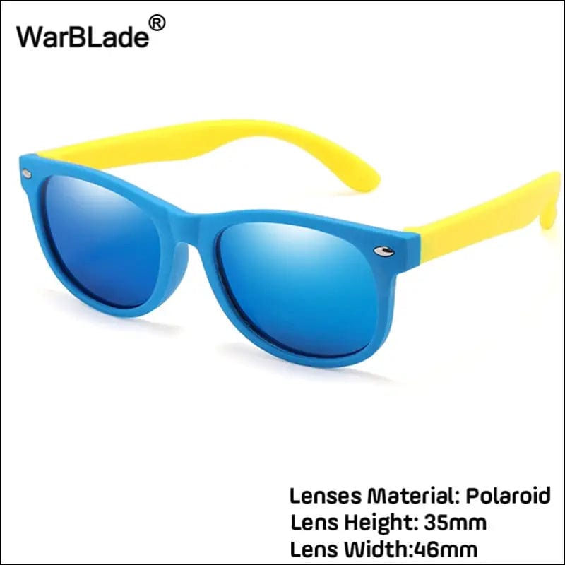WarBlade New Kids Polarized Sunglasses TR90 Boys Girls Sun