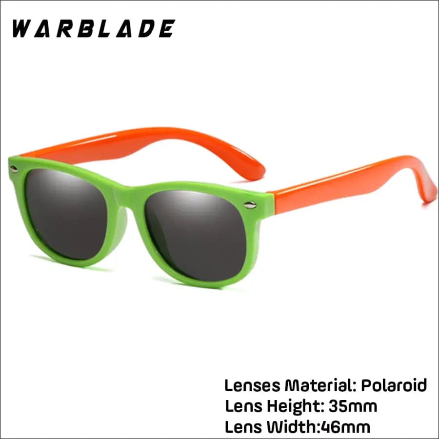 WarBlade New Kids Polarized Sunglasses TR90 Boys Girls Sun