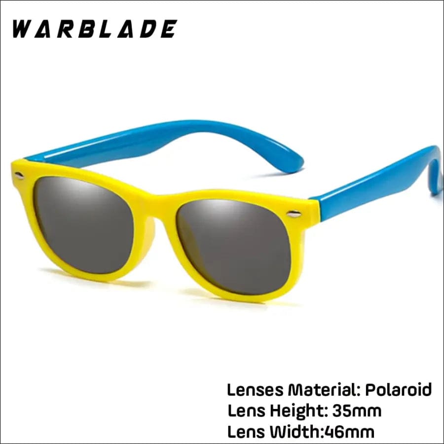 WarBlade New Kids Polarized Sunglasses TR90 Boys Girls Sun