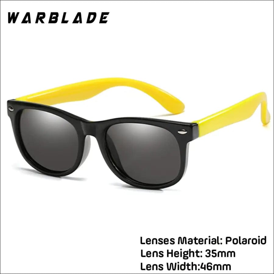 WarBlade New Kids Polarized Sunglasses TR90 Boys Girls Sun