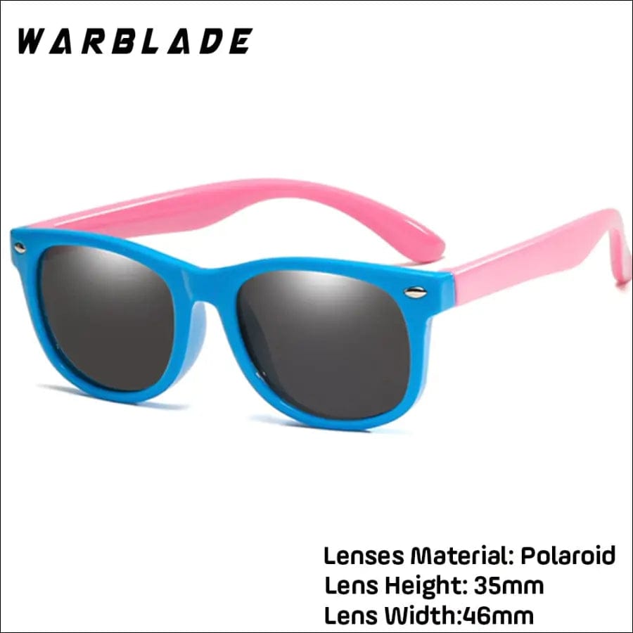 WarBlade New Kids Polarized Sunglasses TR90 Boys Girls Sun