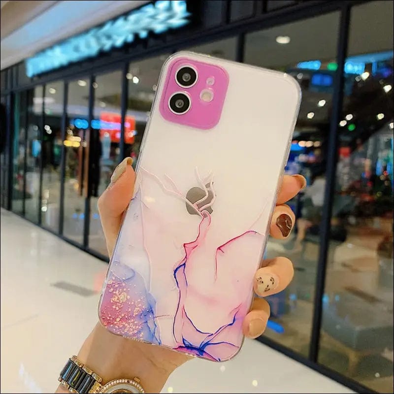 Watercolor Painting Phone Case For iPhone 12 Pro 11 Max X XR