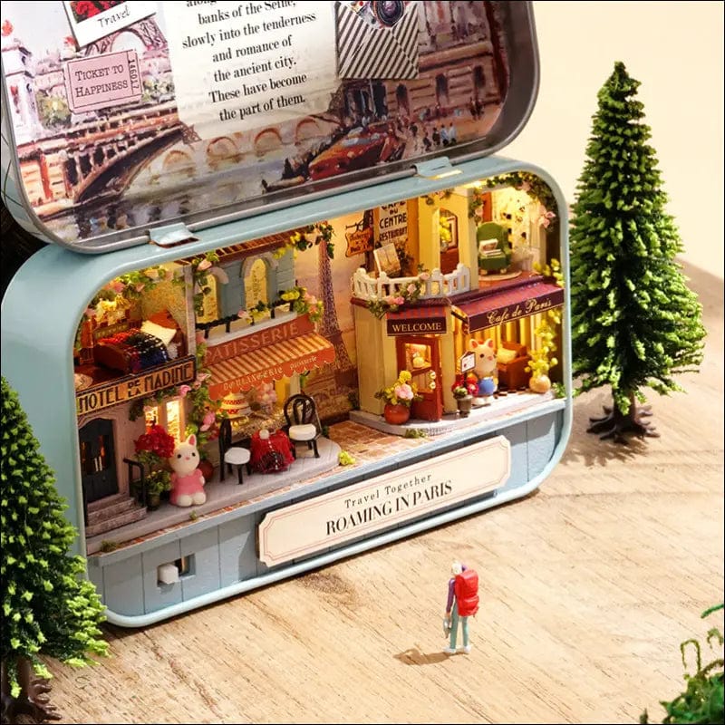 Wisdom House Children Handmade DIY Toy Box Theater Girl