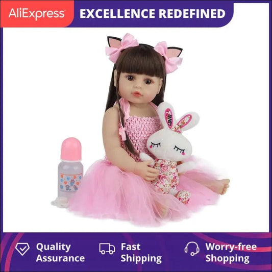 Witdiy 55CM Bebe Doll Reborn Baby Dolls for Children Toys