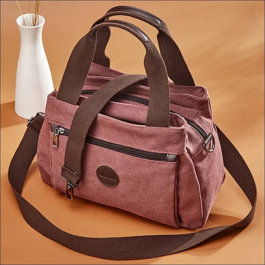 Womens Bags Casual Totes Solid Color Canvas Shoulder