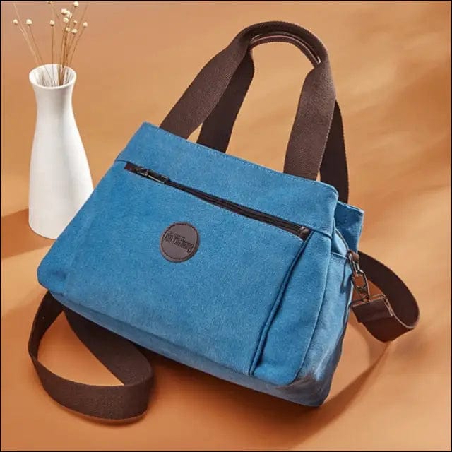 Womens Bags Casual Totes Solid Color Canvas Shoulder