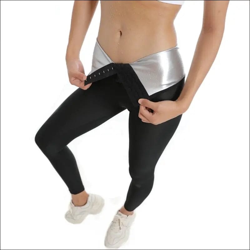 Women’s Sauna Slimming Pants Gym Workout Hot Thermo Sweat