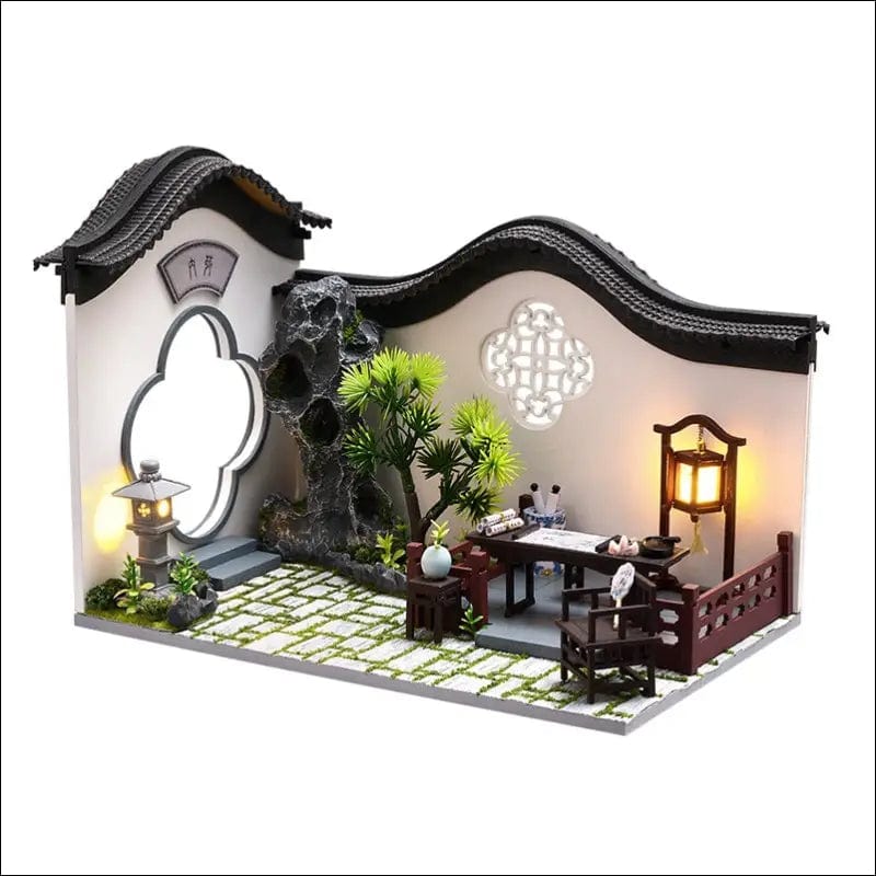 Zhaoyk House DIY hut China Architectural assembly model toy