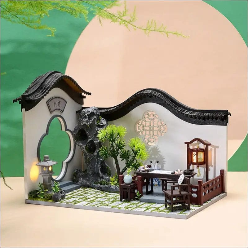 Zhaoyk House DIY hut China Architectural assembly model toy