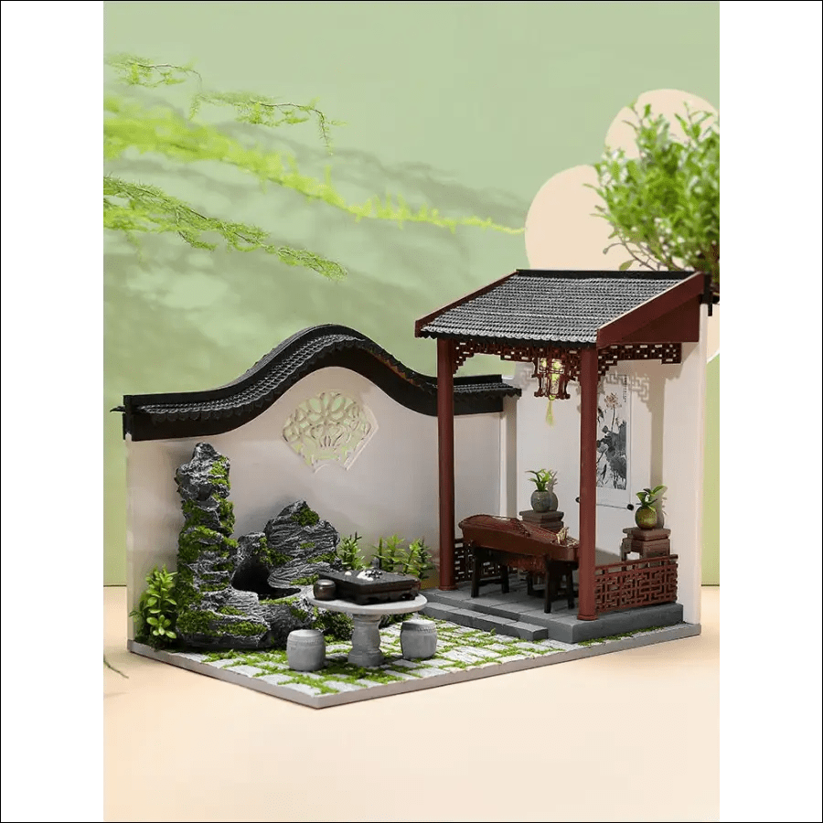 Zhaoyk House DIY hut China Architectural assembly model toy