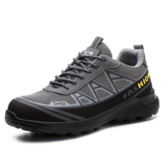 Men's Puncture Proof Steel Toe Breathable Non-Slip Work Safety Shoes