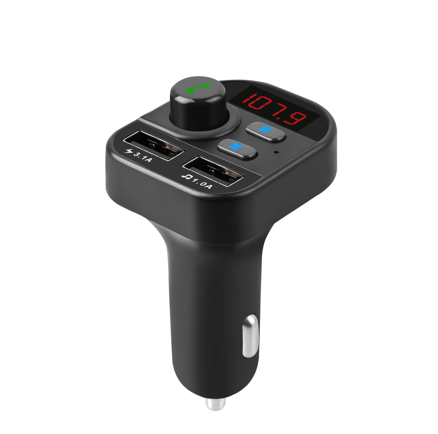 New 805E car MP3 car FM transmitter Bluetooth mobile phone card lossless audio faster charge Double USB