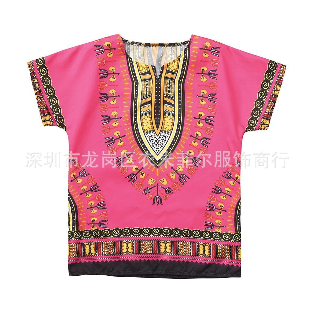 2019 AliExpress Amazon multi-color digital printing hot children's clothing