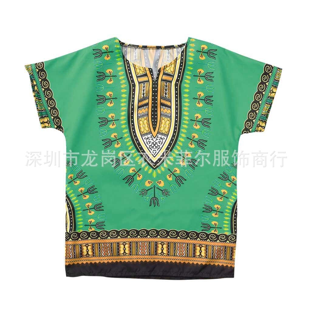 2019 AliExpress Amazon multi-color digital printing hot children's clothing