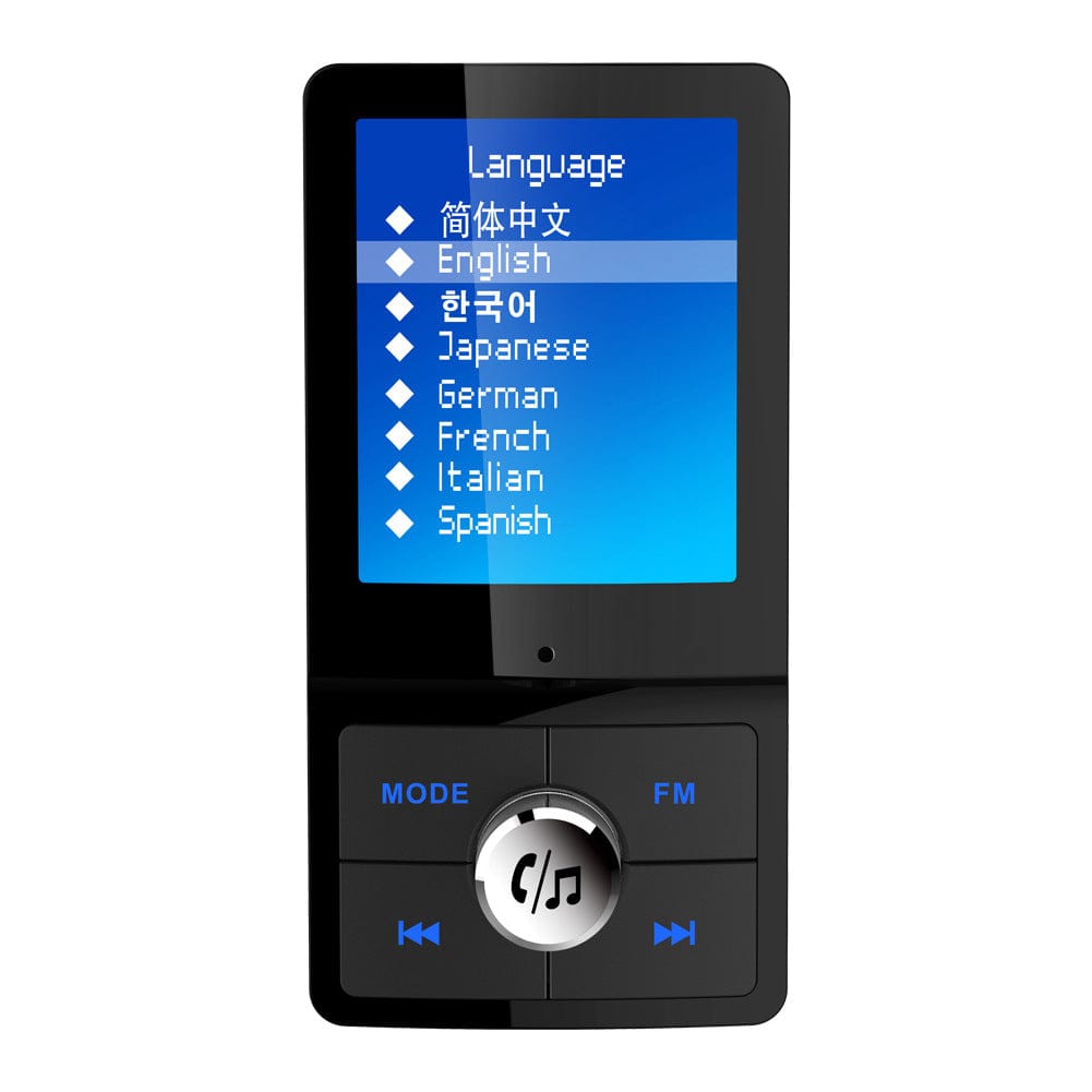 Cross-border Wholesale QC3.0 fast charge car Bluetooth MP3 player car audio FM transmitter phone hands-free factory