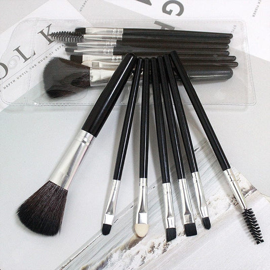 7 makeup brush set blush brush eye shadow brush brush portable eyelashes brush brush sleeve brush factory direct sales