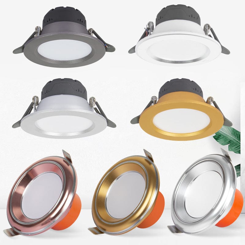 Ball lamp LED embedded 7.5 cm 8 cm hole ceiling lamp hole lamp 2.5 inch 5 watt three color shifting living room