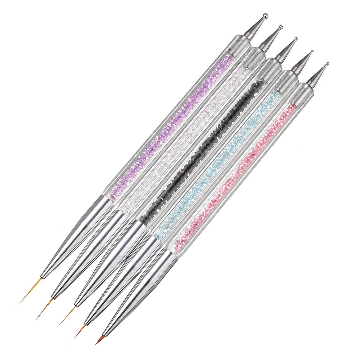 Nail brush new US Drawing point diamond pen drill pipe 5 supplied nail brush brush strokes
