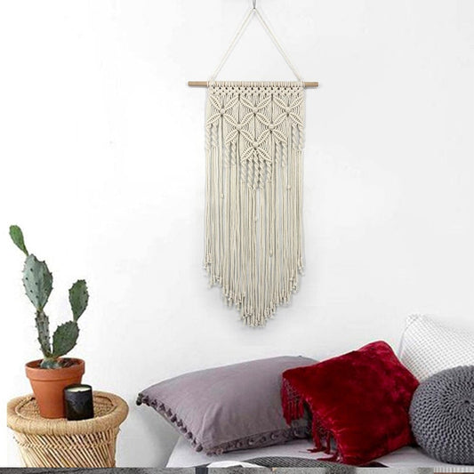 Hot sale explosions pure hand-woven tassels tapestry Bohemian style home decoration three-color optional