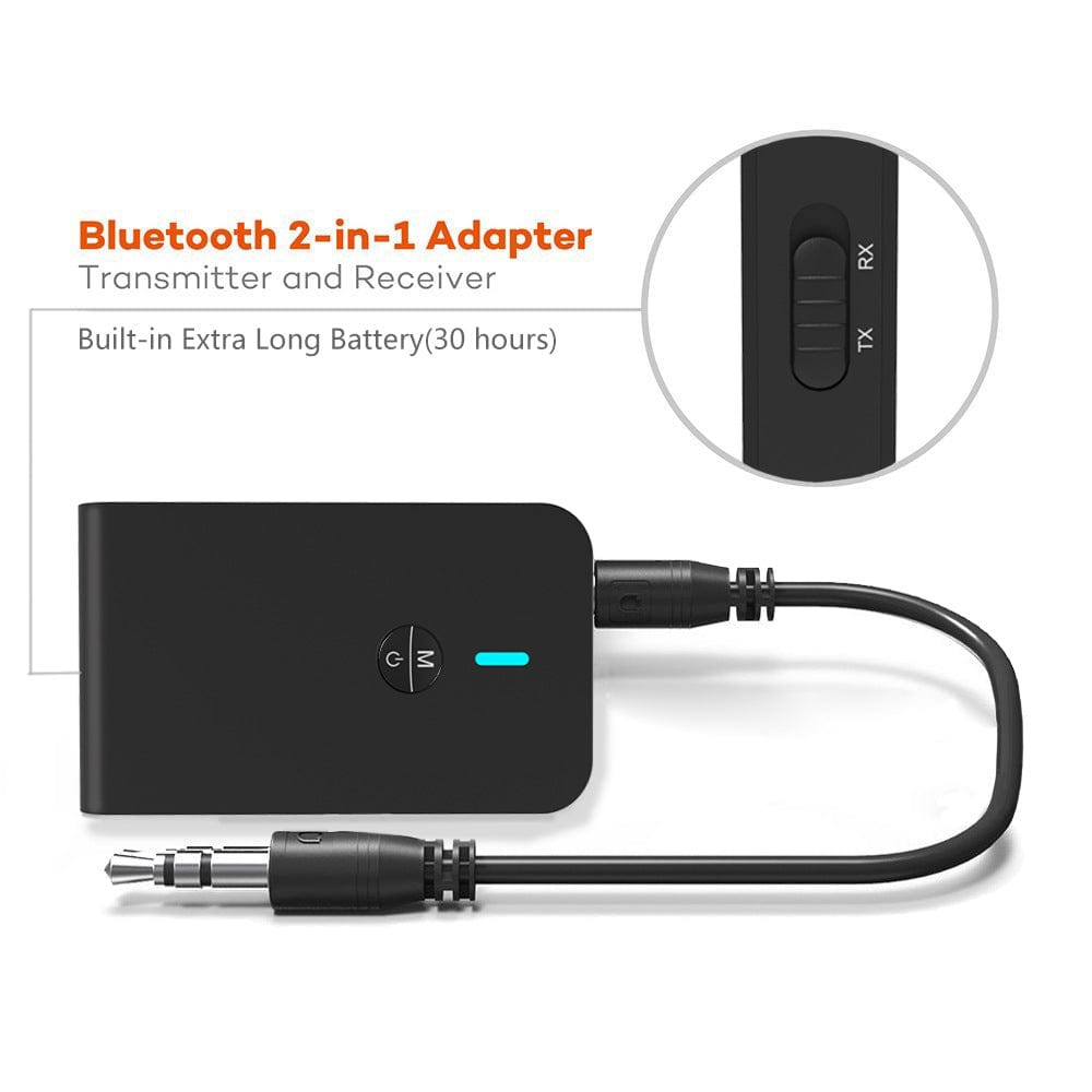 New Bluetooth adaptive receiver 5.0 three-in-one stereo Bluetooth receiving transmitter can be free to mention