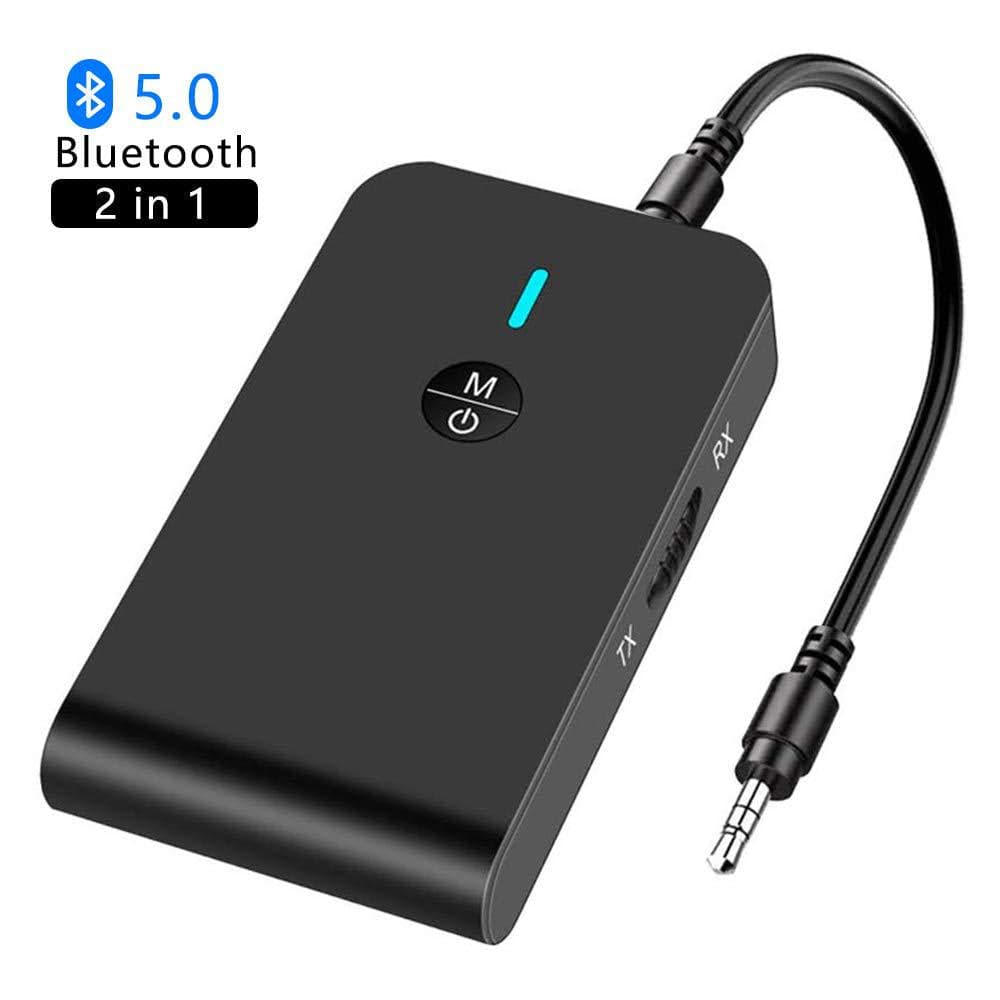 New Bluetooth adaptive receiver 5.0 three-in-one stereo Bluetooth receiving transmitter can be free to mention