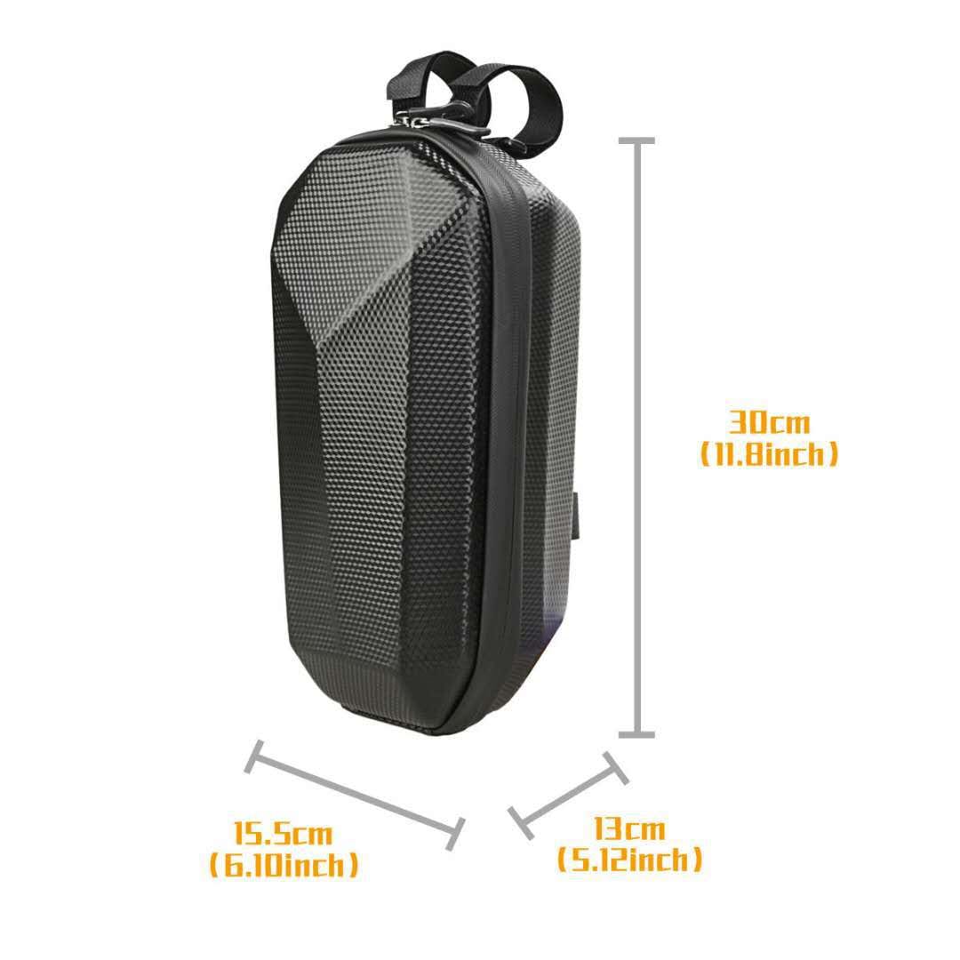 Electric skate boat bucket hard shell EVA waterproof head bag hanging package driving folding bicycle balance car first package