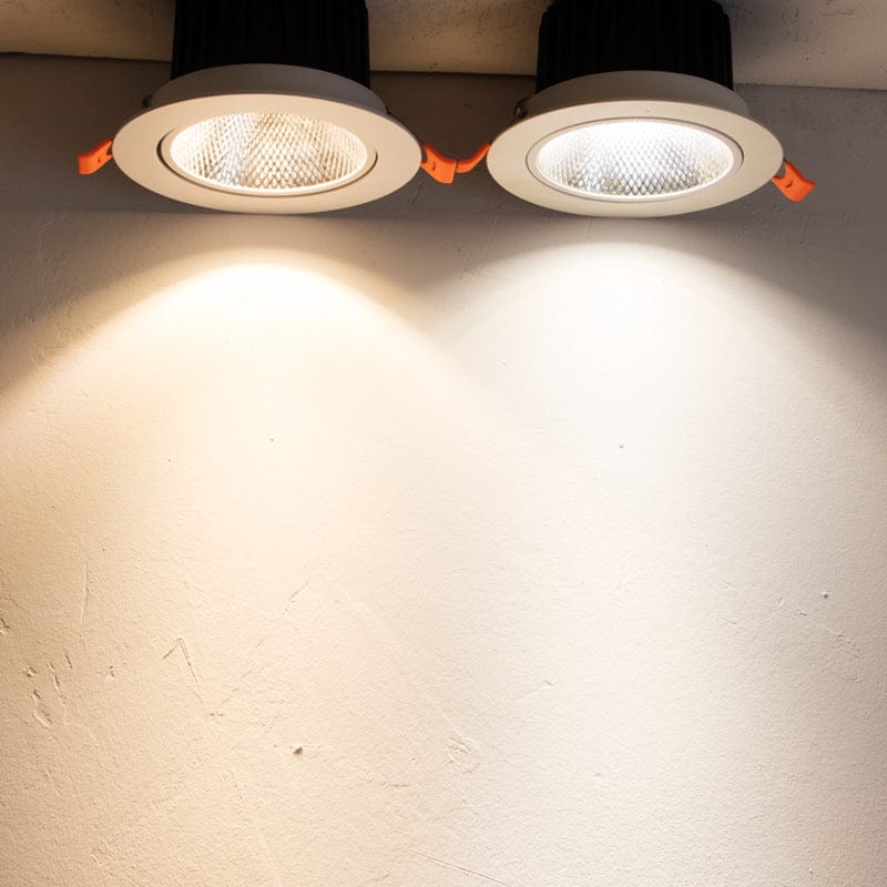 COB spotlight LED embedded clothing store dark-fit adjustable angle spotlight hotel hole light ceiling light bulk lamp